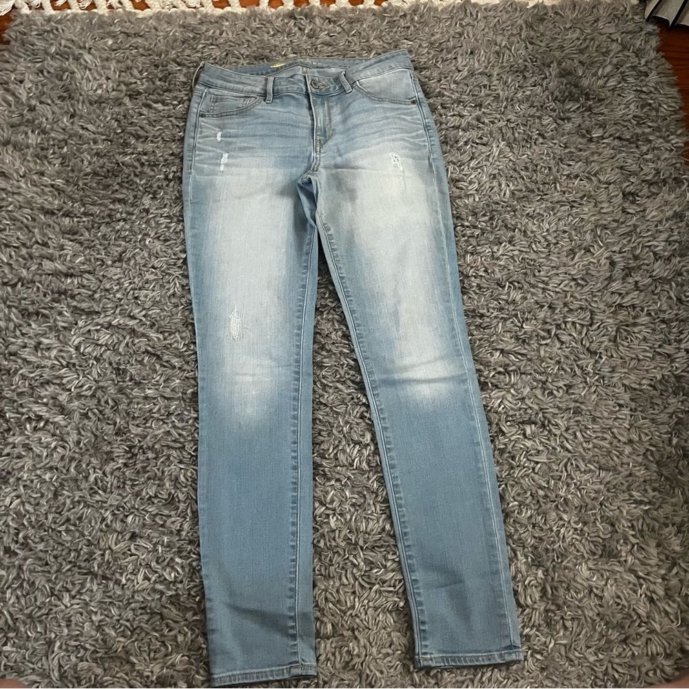 Old navy rockstar mid rise skinny jeans size 8 regular